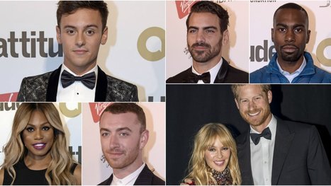 LGBT stars and allies turn out in force for The Virgin Holidays Attitude Awards, powered by Jaguar | PinkieB.com | LGBTQ+ Life | Scoop.it