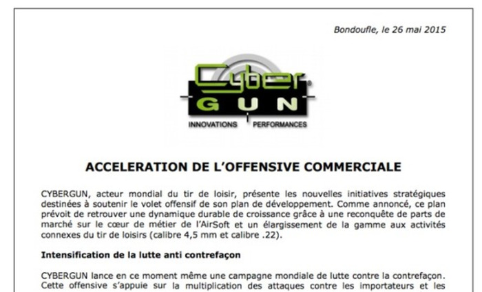 Major Announcements from CYBERGUN! - BREAKING via news release link below... | Thumpy's 3D House of Airsoft&trade; @ Scoop.it | Scoop.it