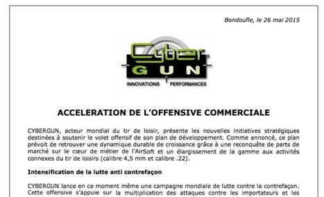 Major Announcements from CYBERGUN! - BREAKING via news release link below... | Thumpy's 3D House of Airsoft&trade; @ Scoop.it | Scoop.it