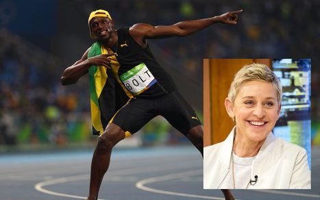 Ellen DeGeneres criticised over ‘racist’ Usain Bolt tweet | CLOVER ENTERPRISES ''THE ENTERTAINMENT OF CHOICE'' | Scoop.it