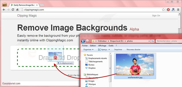 Enlevez l’arrière plan de vos images facilement avec cet outil magique ! | TIC, TICE et IA mais... en français | Scoop.it