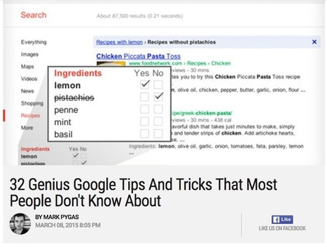Tips para facilitar tus búsquedas con Google | TIC & Educación | Scoop.it