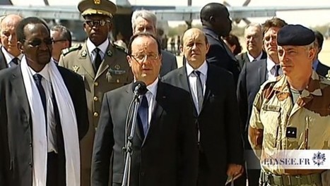 Mali: «le combat n’est pas terminé» pour François Hollande | GUERRE AU MALI - FRENCH MILITARY OPERATIONS IN MALI | Scoop.it