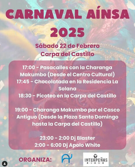 Aínsa celebra su carnaval el 22 de febrero | Vallées d'Aure & Louron - Pyrénées | Scoop.it