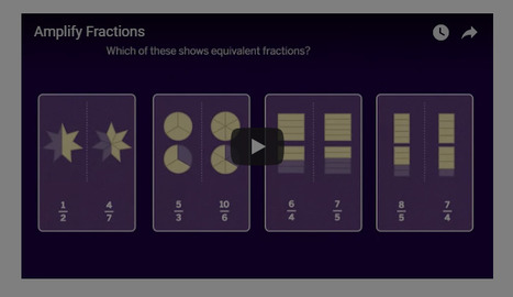 A new approach to learning fractions - Amplify Fractions | iGeneration - 21st Century Education (Pedagogy & Digital Innovation) | Scoop.it