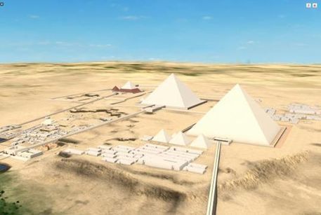 Piana di Giza, Sinfge e grandi Piramidi: la visita virtuale | Augmented World | Scoop.it