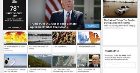 The Weather Channel's Home Page Is a Masterful Response to Trump Pulling Out of Paris Accord | Public Relations & Social Marketing Insight | Scoop.it