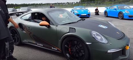Porsche 911 GT3 RS PDK Race Taxi Means Business on Hockenheimring | Porsche cars are amazing autos | Scoop.it