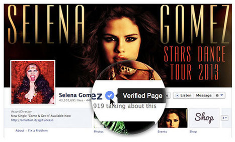 Facebook lanza opci&oacute;n de cuentas verificadas.- | Google+, Pinterest, Facebook, Twitter y mas ;) | Scoop.it