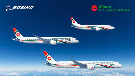 Biman Airlines commande des B787 & 737&nbsp; | AERONAUTIQUE NEWS - AEROSPACE POINTOFVIEW - AVIONS - AIRCRAFT | Scoop.it
