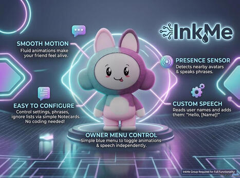 Cute Pixel Mascot July 2026 Group Gift by InkMe | Teleport Hub - Second Life Freebies | Second Life Freebies | Scoop.it