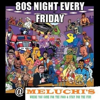 80's Night Friday Nights at Meluchi's | Cayo Scoop!  The Ecology of Cayo Culture | Scoop.it