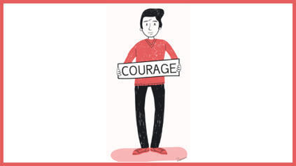 Prendre son courage &agrave; deux mains | Signification, Origine, Exemple | FLE C&Ocirc;T&Eacute; COURS | Scoop.it