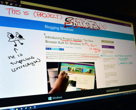 You can now write on Web pages in Windows 10 - CNET | Creative teaching and learning | Scoop.it