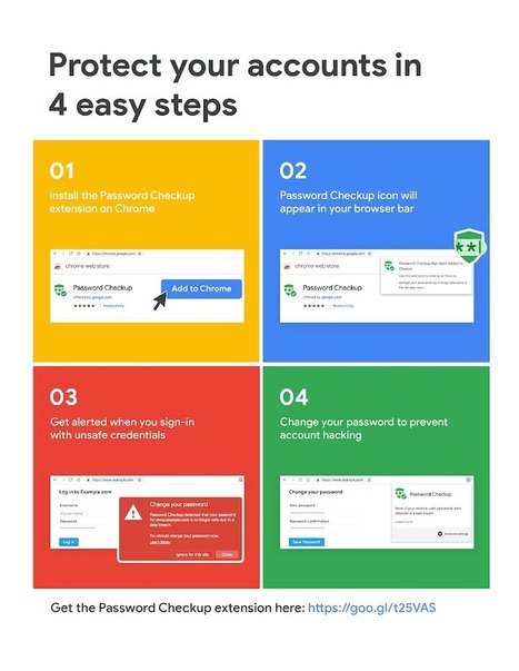 Google Password Checkup and Cross Account Protection | Education 2.0 & 3.0 | Scoop.it