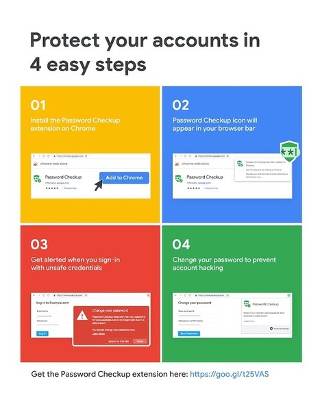 Google Password Checkup and Cross Account Protection | Distance Learning, mLearning, Digital Education, Technology | Scoop.it