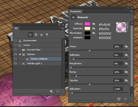 Simple 3D Acrylic Text Effect in Photoshop CS6 | The Official Photoshop Roadmap Journal | Scoop.it