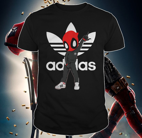 deadpool t shirt adidas