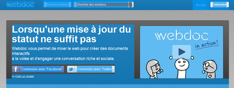 WebDoc. Un outil de curation complet et ludique. | information analyst | Scoop.it