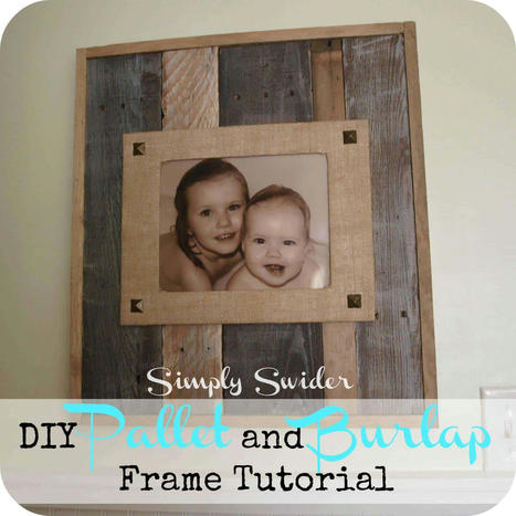 Pallet Picture Frame | 1001 Pallets ideas ! | Scoop.it