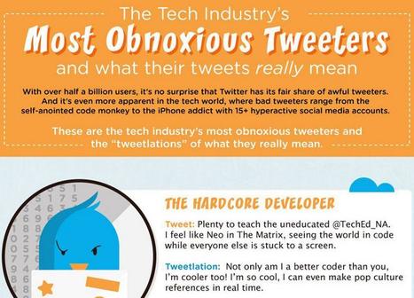 The Most Obnoxious Tweeters | World's Best Infographics | Scoop.it