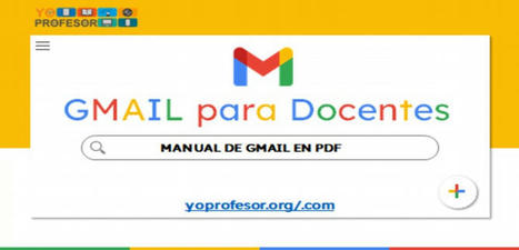 MANUAL DE GMAIL PARA DOCENTES (en PDF) | Educación | Scoop.it