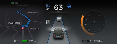 Tesla's Autopilot is learning fast: Model S owners are already reporting self-improving | cross pond high tech | Scoop.it