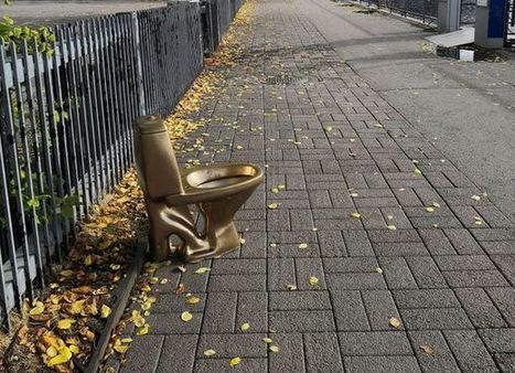 Kultainen vessanpönttö seikkailee Tampereella – nähty Ratinassa ja Kalevassa | 1Uutiset - Lukemisen tähden | Scoop.it