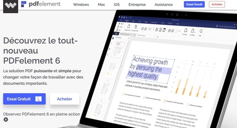 PDFelement 6 Une boîte à outils complète pour tous vos Pdf – Les Outils Tice | TICE et langues | Scoop.it