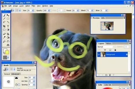 Artweaver, 'software' gratuito tan sencillo como el Paint y con tantas funciones como Photoshop | TIC & Educación | Scoop.it
