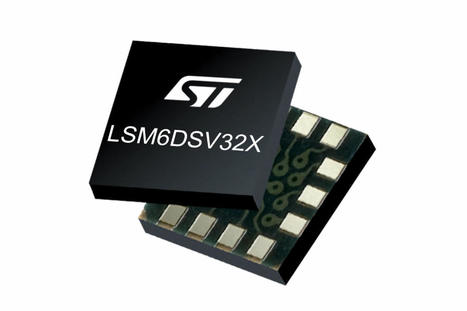 STMicro LSM6DSV32X Edge AI motion sensor aims to extend battery life in wearables, trackers, and activity monitors - CNX Software | Embedded Systems News | Scoop.it