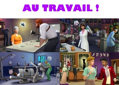 Mes premières découvertes Les Sims 4 Au travail ! (Partie 1) « The Daily Sims | Les Sims | Scoop.it