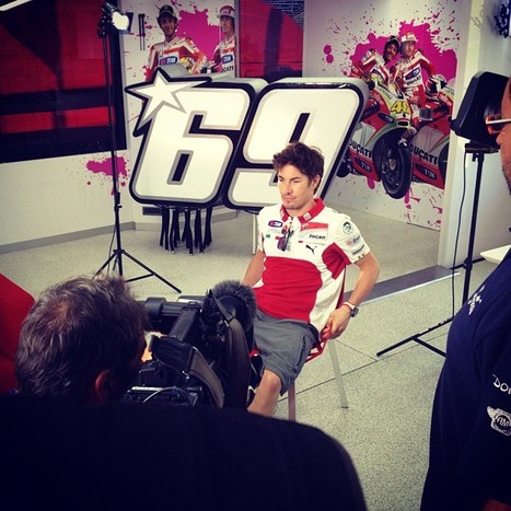 @Nicky_Hayden | Instagram | Wonder what question I got first? | Ductalk: What's Up In The World Of Ducati | Scoop.it