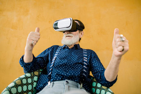 Réalité virtuelle en gérontopsychiatrie | Actualité sanitaire et sociale - CRDI Croix-Rouge Compétence                               Hauts-de-France | Scoop.it