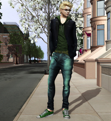 Pixel Phasion 4 Men: Kal Rau Casual Blazer with Hoodie | 亗  Second Life Fashion Addict  亗 | Scoop.it