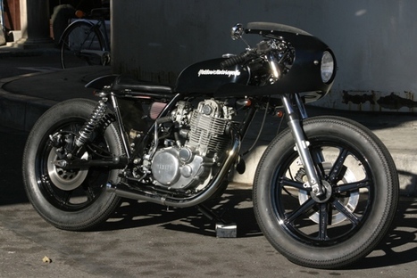 Yamaha SR500 - caffè nero // by yellow motorcycles | Vintage Motorbikes | Scoop.it