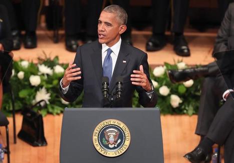 Read President Obama's Speech From the Dallas Memorial Service: with an open heart, we can learn to stand in each other’s shoes and look at the world through each other’s eyes. | Empathy and Justice | Scoop.it