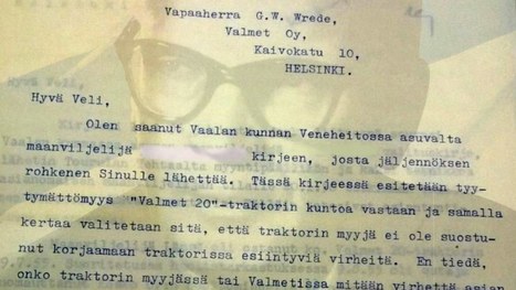 Paska traktori ja muita kansalaisten kirjeitä Kekkoselle | 1Uutiset - Lukemisen tähden | Scoop.it
