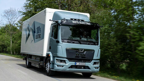 MAN d&eacute;voile l'eTGX, un poids lourd &eacute;lectrique capable d'atteindre 720 km sans diesel | Logistique - Transport | Scoop.it
