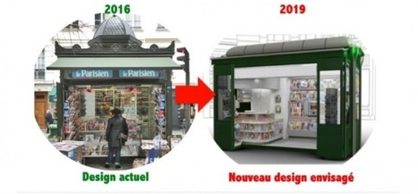 Paris: l'installation des nouveaux kiosques a commencé | DocPresseESJ | Scoop.it