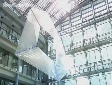 Flying object propels itself by flipping inside out | Amazing Science | Scoop.it