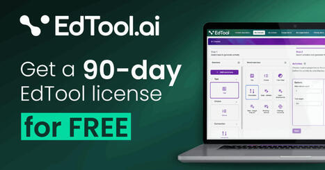 EdTool: AI-Assisted Platform for Creating and Sharing Interactive Lessons, Tests & Presentations | Tools for Teachers & Learners | Scoop.it