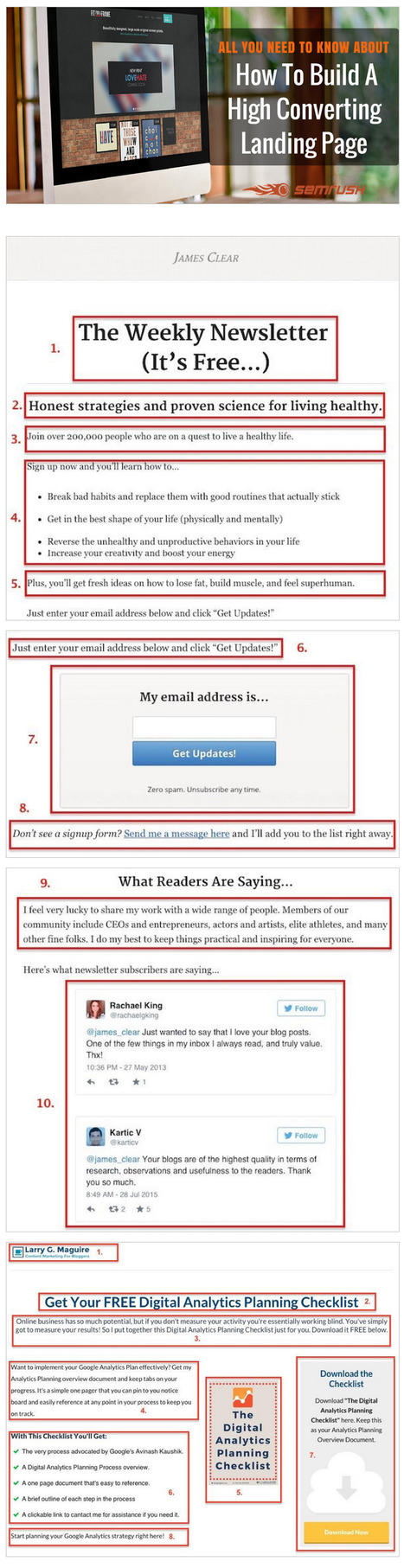The Complete Guide to Building a High Converting Landing Page - SEMrush | digital marketing strategy | Scoop.it