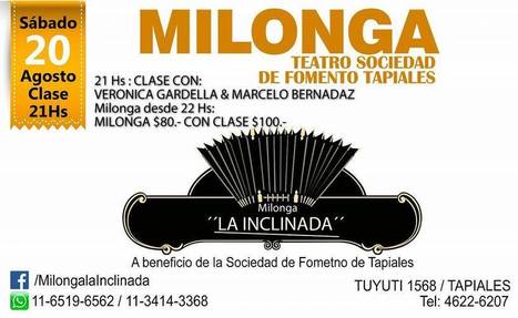 Tapiales: Milonga "La Inclinada" | Mundo Tanguero | Scoop.it