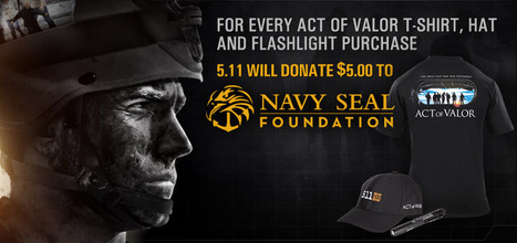 "Act of Valor" donations from 5.11 Tactical Gear...get in on this one! | Thumpy's 3D House of Airsoft™ @ Scoop.it | Scoop.it