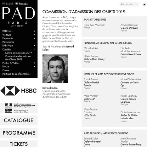 Commission d’Admission des Objets 2019 : PAD Paris | Jean Prouvé at Galerie 47 | Scoop.it
