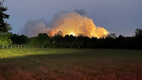 Massive Calverton recycling plant fire 50% contained; 1 firefighter injured | Industry 411 - Waste Management | Scoop.it