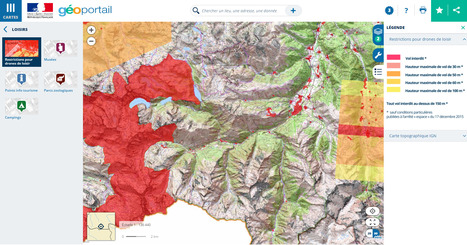 Restrictions au survol des territoires par les drones de loisir - Géoportail | Vallées d'Aure & Louron - Pyrénées | Scoop.it