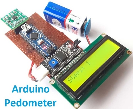 DIY Arduino Pedometer - Counting Steps using Arduino and Accelerometer | 21st Century Learning and Teaching | Scoop.it