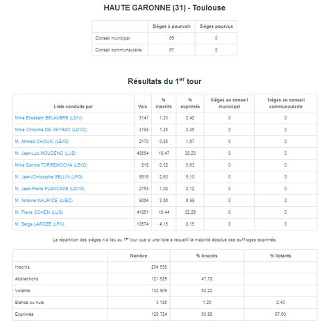 Elections municipales 2014 Toulouse | Toulouse La Ville Rose | Scoop.it